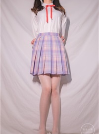 Childish picture album - NO.02 Decadent 01 Short skirt White silk(45)